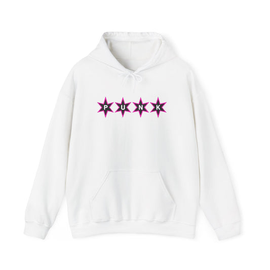 PUNK Star Black Pink Outline Graphic | Hoodie