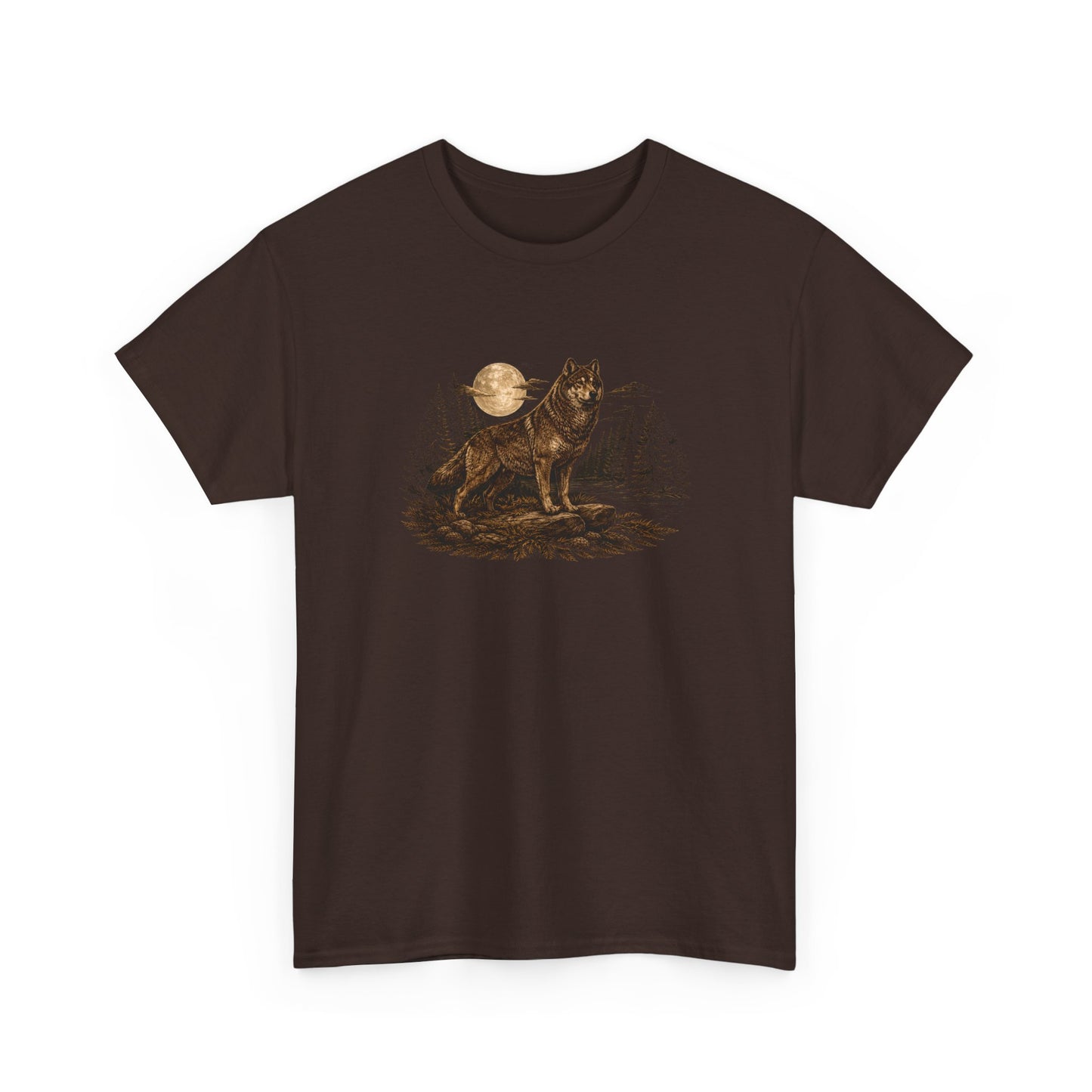Woodland Collection Wolf Graphic | T-shirt