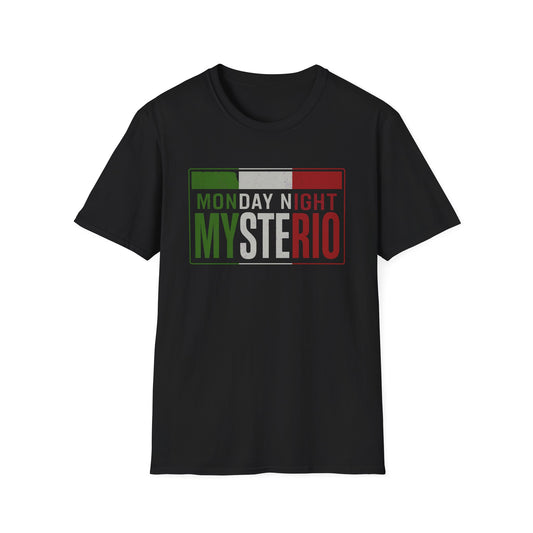Unisex Softstyle T-Shirt: Monday Night MYSTERIO Graphic Tee, Ideal for Wrestling Fans, Comfortable Casual Wear, Gift for Him/Her, [...]
