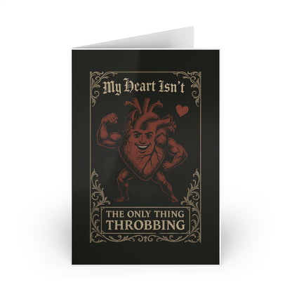 My Heart Isn’t The Only Thing Throbbing Anatomical Heart | Greeting Card