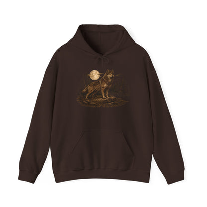 Woodland Collection Wolf Graphic | Hoodie