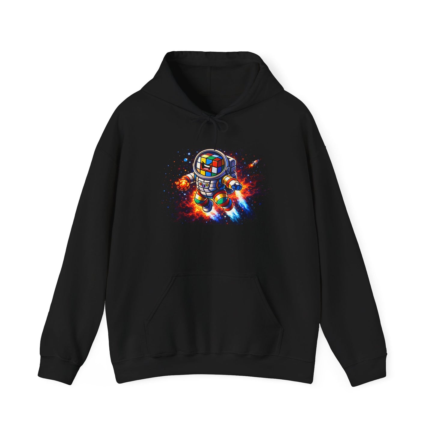 Cube Astronaut Graphic | Hoodie