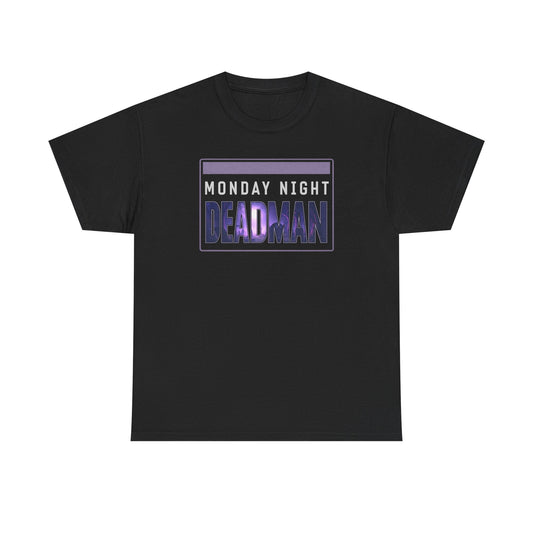Monday Night Deadman T-Shirt - Retro Purple Horror Graphic Tee