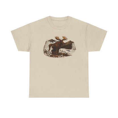 Woodland Collection Moose Graphic | T-shirt