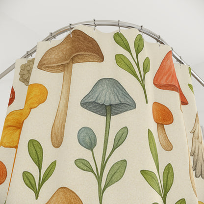 Mushroom Shower Curtain — Bathroom Decor | Accessories