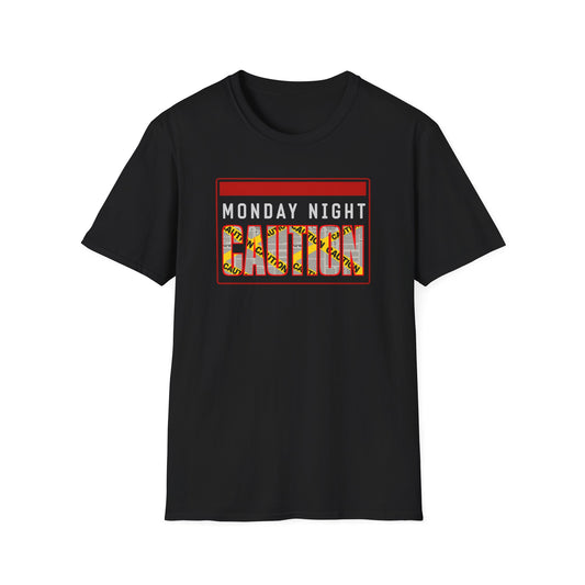 Monday Night Caution T-Shirt (Red Edition)