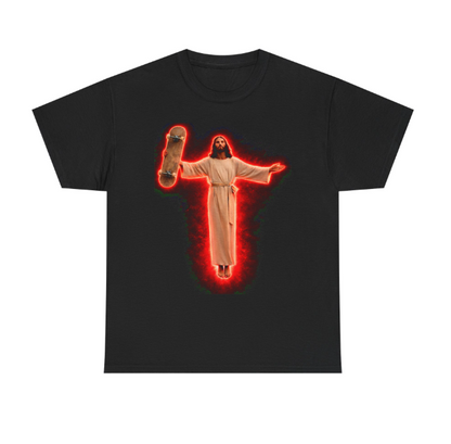 Christ Air Skateboard Graphic | T-shirt